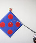 Microfiber Fencing Practice Target Self Training Auxiliary Sword Target for Foil Saber and Epee with Five Bullseye Holes