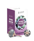 Dope Grey White Ceramic Cabinet Knobs Set Of 20 For Drawers Cupboards Vintage, featuring two ornate grey and white knobs