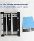 SMT Steel Mesh Solder Paste Printing Table For PCB Assembly, Manual Stencil Printer With Precise Positioning, 15cm Work Area