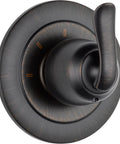 Linden Single Handle Shower Diverter Valve In Venetian Bronze Finish For Custom Shower Upgrades T11894 RB