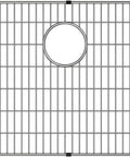 Crosstown Stainless Steel Bottom Grid CTXBG2115 For 21 X 15.25 X 1.25 Inch Sinks heavy duty corrosion resistant grid visible from top view