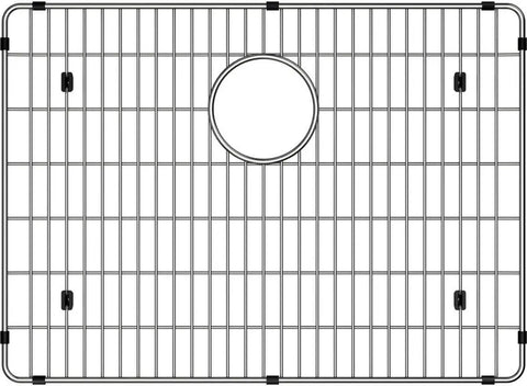 Crosstown Stainless Steel Bottom Grid CTXBG2115 For 21 X 15.25 X 1.25 Inch Sinks heavy duty corrosion resistant grid visible from top view