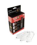 Clear Rocker Style Light Switch Guards 25 Pack For Home And Office Child Safety Covers, plastic easy install kit in packaging