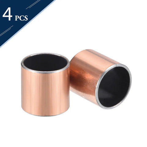 4 pcs Self Lubricating Sleeve Bearings 7/8 In Bore X 1 In OD X 1 In Length, bronze coated bushings