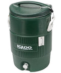 Kickass 5 Gallon Hard Sided Cooler Featuring Comfortable Top Grip Handle And Secure Snap Closure, designed for outdoor use.
