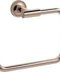 Sleek Minimalist Towel Ring For Purist Collection That Coordinates With Purist Faucets And Accessories In A Modern Bath With Angular Clean Lines And Timeless Style
