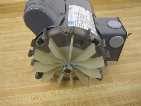 3/4 HP Electric Motor 1725 RPM 115/230V 60 Hz SCS Type Code L 40C Ambient With Service Factor 1.15 showing rear fan view