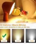 2700K warm glow from ST64 Vintage LED Bulbs 6W 60W Equivalent, 2700K Warm White, for cozy lighting in a bedroom setting
