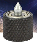 Professional Heavy Duty Solid Steel Live Center Cone For Mini Lathe Work, close-up view with ball bearing detail.