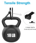 4 Inch Zip Ties 200 Pack With 18 Lb Tensile Strength Black UV Resistant Small Cable Ties showing strength with 18 lb weight