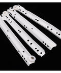Side Mount Ball Bearing Drawer Rails Set For Furniture And Cabinets, Beefed Up 1 Pair Thickened Pulley Slides, 12 Inch Length