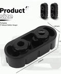 Product dimensions for 2 Pack Rubber Exhaust Hangers, Heavy Duty Muffler Mounts For Chevy Silverado and Express 1500 2500 3500, OEM 25956663 15740212 15092802, Easy Install Durable Car Exhaust Bracket.