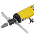 No Nonsense 25000 RPM Pneumatic Die Grinder For Precision Milling Engraving And Ultra Smooth Polishing Delivering Drop Dead Reliability For Every Professional Shop Floor Task close-up view with diamond grinding bit.