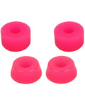 Skateboard And Longboard Truck Bushing Set 4 Pack For Two Trucks Replacement Cushions In Pink 90A And Other Colors Durometers 88A 94A USA Made