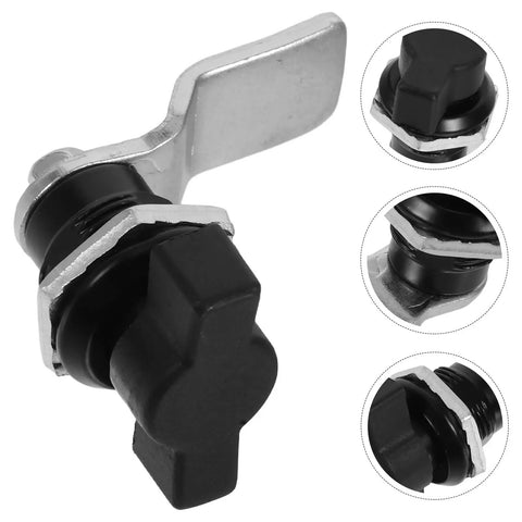 Thumb Operated T Handle Cam Lock With Offset Cam Keyless Swing Knob Turn Latch For Toolboxes And Electrical Cabinets Durable ABS Metal
