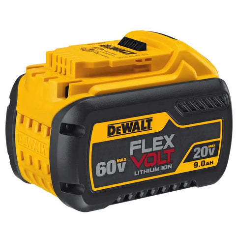 60V Max FlexVolt 9Ah Lithium Battery With Fast Charger 180Wh LED Charge Status Cold Weather Ready Down To 0F