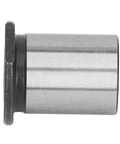 Side view of KANASI taper reducing drill sleeve adapter in alloy steel with flange