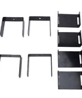 Funien Heavy Duty Leaf Spring Clamp Kit 4 Pack Stainless Steel Repair Clips Up To 2.5 Inch Wide Springs For Trucks Campers Trailers Axle Torque Control Rugged Build That Won Bend Or Break On The Road Keep It Tight And Safe Like A Boss black leaf spring clamp kit set