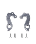 Two Pack Derailleur Hanger 58 Aluminum Dropout Replacement For MTB And Road Bicycles With Screws Compatible With Canyon Hanger Eight