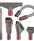 Must Have Attachment Kit For Cordless Vacuum Cleaners Compatible With Gen5 Detect V15 V12 V8 V11 V10 V7 Absolute Outsize Cyclones Plus Animal Tool Bundle With Replacement Brushes And Crevice And Dusting Tools featuring 6 pieces