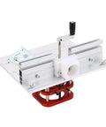 Premium Router Lift Kit With Table Plate Insert Universal Fit For 64 To 66 Mm Motors, features precise adjustment controls and sturdy design.