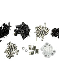 All In One Motorcycle Fastener Kit For CBR600 F4 F4i 1999 Through 2007 Includes Bolts Nuts Washers Screws And Mounting Hardware For Quick And Easy Bike Maintenance, assorted bolts, washers, nuts