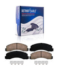Front Brake Kit With Rotors And Ceramic Pads For Ford Expedition F 150 Lincoln Navigator 2010 Through 2021 box and pads