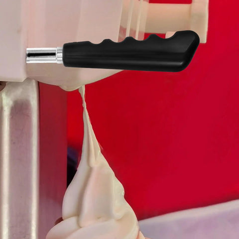 Adjustable Ice Cream Machine Lever Replacement Handle For Commercial Soft Serve Makers Universal Tap Handle shown with swirl