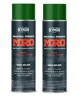 Industrial-Grade High Solids Spray Paint Cascade Green 32 Oz Two-Pack For Heavy-Duty Projects Protective Coating shown