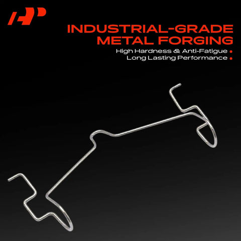 Premium Front Side Disc Brake Hardware Kit For Lexus LS460 2007-2017 Awd And Ls600h 2008-2016 Smooth Stopping Power And Durability Guaranteed Fits You Like A Glove No Messing Around Just Pure Quality Parts