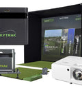St Max Golf Simulator Ultimate Studio Package With Dual Radar Photometric Launch Monitor For Home Or Garage Setup