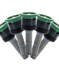 Pro Grade Adjustable Spray Nozzle 12A for Sprinklers 0 to 360 Degree Throw 12 Foot Reach Female Thread 5 Pack with Screen Filters