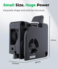 K2 Plus Extruder Kit With Built In Filament Break Sensor Pro Grade Dual Gear System Delivers Smooth Feeding With Up To 80N Drive Force Compatible With K2 Plus K2 Pro And K1 Pro 3D Printers, 47x40x23.5mm