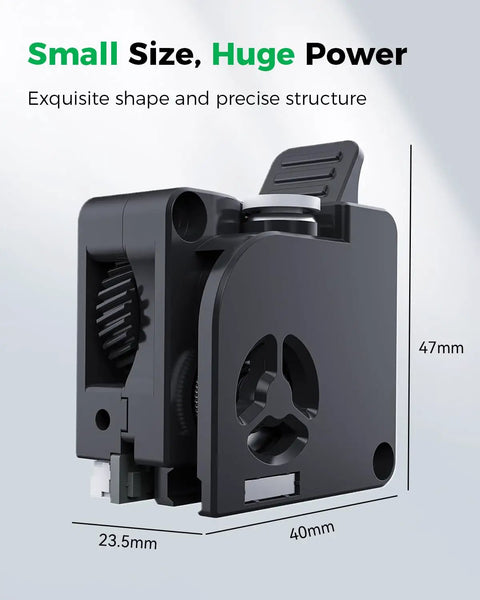 K2 Plus Extruder Kit With Built In Filament Break Sensor Pro Grade Dual Gear System Delivers Smooth Feeding With Up To 80N Drive Force Compatible With K2 Plus K2 Pro And K1 Pro 3D Printers, 47x40x23.5mm