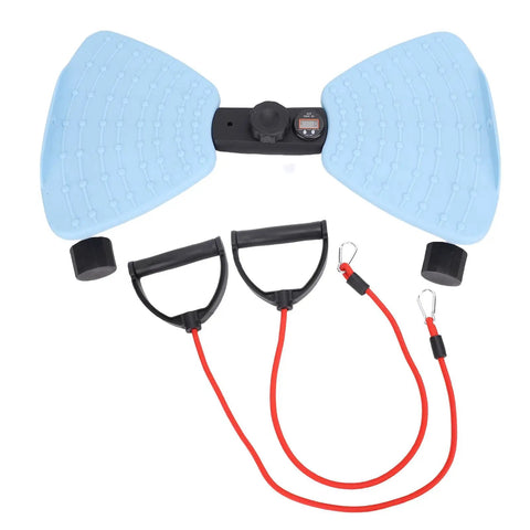 Quiet Waist Twisting Machine For Home Workouts With Rope And High Load Capacity Disc For Full Body Rotation Easy Setup