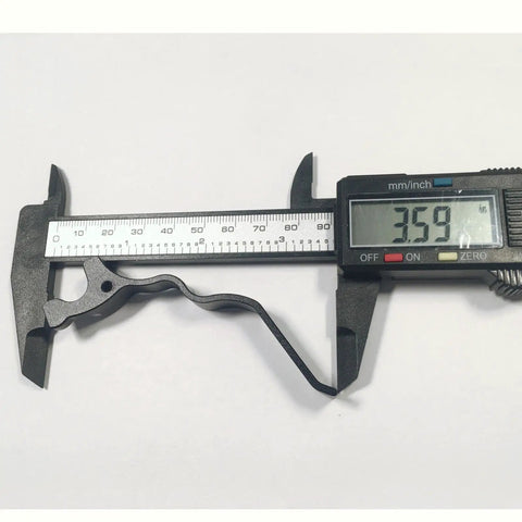 2 Pack Extended Release Lever For Ruger 10/22 Aluminum Anodized Black Drop In Install Durable Aluminum Construction precise measurement
