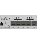 Back view of Instant LTE Failover Router And Firewall With CAT12 4G LTE Dual Band WiFi 802.11ac GNSS GPS Bluetooth No Nonsense Security Biz Grade VPNs And Uninterrupted Connectivity For Remote Sites Fleets And Mobile Installations.