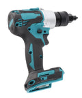 Brushless Electric Riveter With Anti Slip Handle LED Light Automatic Rivet Nut Machine Kit Featuring 3 Riveter Heads And Pro Grade Adjustable Speed With Forward Reverse Switch, side view