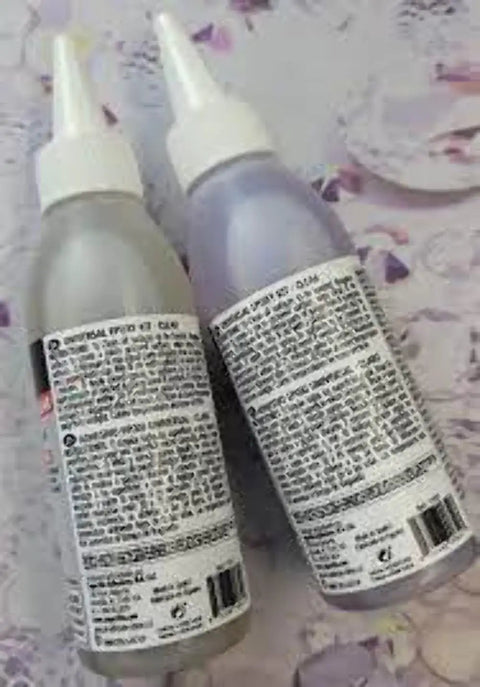 Heavy Duty 8oz Epoxy Kit For Metal Wood Stone Bonding With Ultra Crystal Clear Finish High Strength Adhesive Slow Cure 1 To 2 Hours Outdoor Weather Ready UV Resistant No Odor Industrial Grade For Pros And DIY Crafters. two epoxy bottles