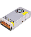 24V LED Power Supply SMPS Driver 220V AC To DC Converter For Indoor Lighting Constant Voltage IP20 Indoor Use Reliable LED Transformer For Strips And Fixtures Energy Efficient Safe And Quiet Operation, metal casing with terminal block