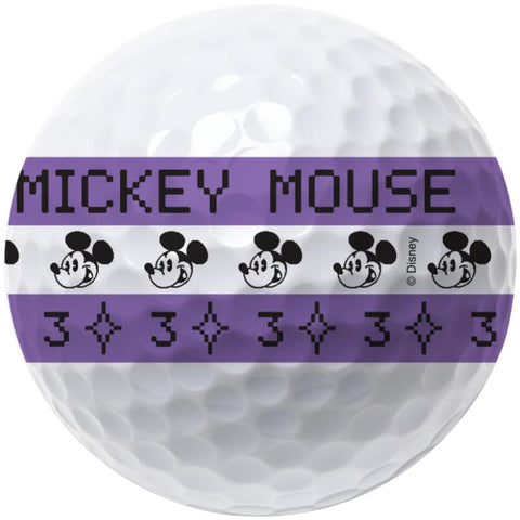 Limited Edition Mickey Mouse Digiverse Vista3 Golf Balls One Dozen Officially Licensed Collector Set with Mickey design