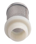 Stainless Steel Pump Suction Strainer Basket With Plastic Threaded Connector Hose Filter For Garden Irrigation Systems Rain Barrel Accessories Agriculture And Lawn Gear Use Half Inch Size close-up
