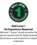 Skill Level 1 badge for Carbon Cub S 2 1.3m RC Airplane BNF Basic With SAFE Technology For Easy Flying Durable Scale Trainer