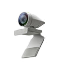 Game Changing 1080p HD Webcam For Laptops With Built In Mic And Privacy Shutter, side view with adjustable mount