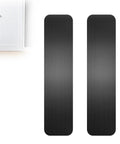 Tough As Nails Steel Dog Door Protector And Scratch Proof Kick Plate Covers Every Door Seam Brushed Black Metal Guard