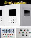 Beast Mode Heavy Duty Manual Hydraulic Punch Kit creates clean holes in metal distribution boxes with simple operation.