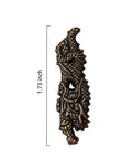 Dope Anti Rust Metal Alloy Menuki Tsuka Fitting Ornament For Katana Wakizashi And Tanto Handles, 1.73 inch size, intricate design