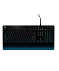 Full Size Pc Gaming Keyboard Delivering Sick Rgb Backlighting And Fully Programmable Macros For Casual To Pro Players, top view.