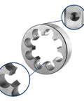 Heavy Duty Right Hand Tap Die M50 Machining Tool Set Includes Multiple Metric Thread Pitch Sizes For Robust External And Internal threading Tasks Perfect For Serious Shop Work And Hard Core DIY Projects. M50 steel round die
