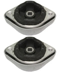 Heavy Duty Twin Front Engine Mounts Left Right For Volkswagen Audi Vehicles Direct Swap Oem Grade Construction, durable rubber and steel.